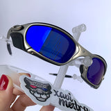 Juliet Plasma Neon Blue + Sideblinder Preto