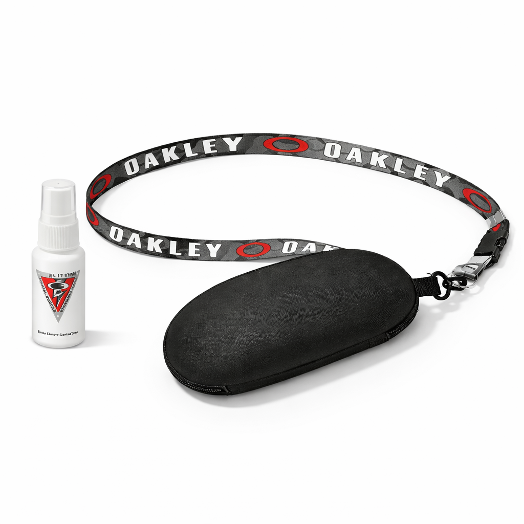 CASE, CORDÃO E SPRAY DE LIMPEZA