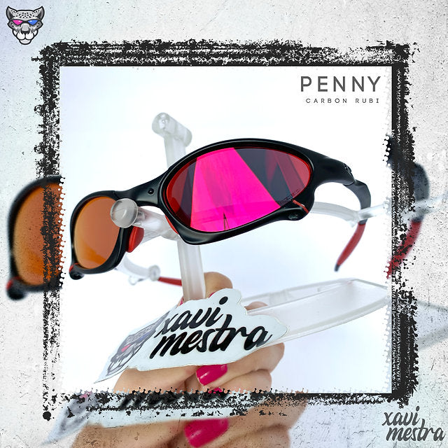 Penny Carbon Dark Rubi Kit Vermelho