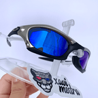 Splice Silver Neon Blue