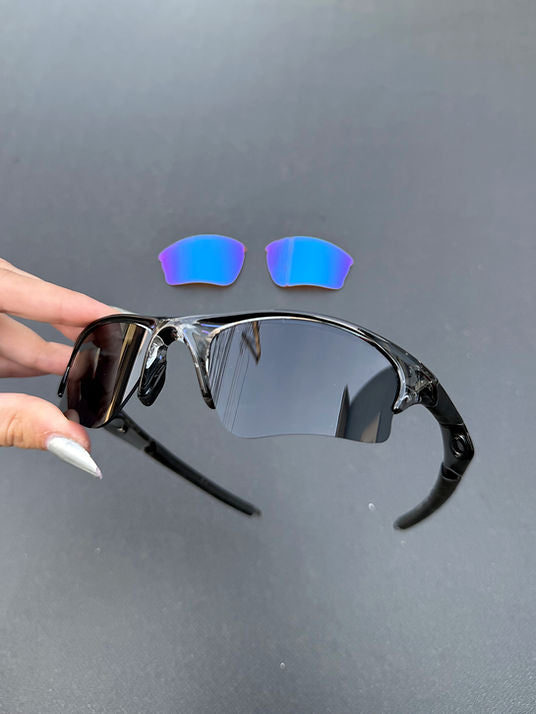 Half Jacket Crystal Black + Lentes Prizm