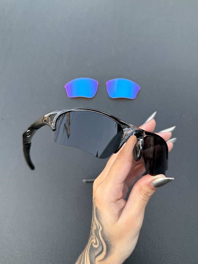 Half Jacket Crystal Black + Lentes Prizm