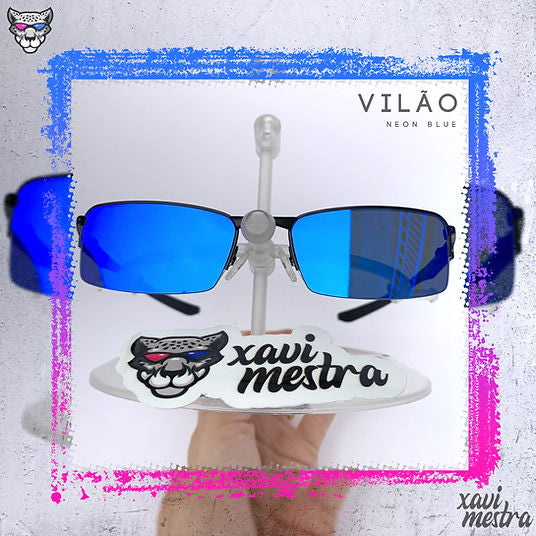 Vilão Black Neon Blue
