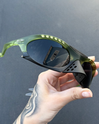 Plantaris Transparent Fern Black (3x1)