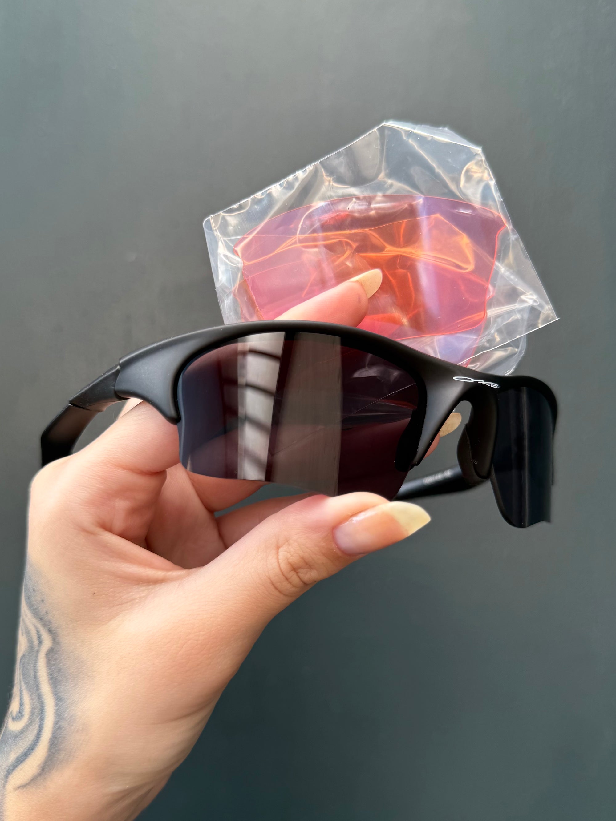 Half Jacket Black Iridium + Lentes Prizm