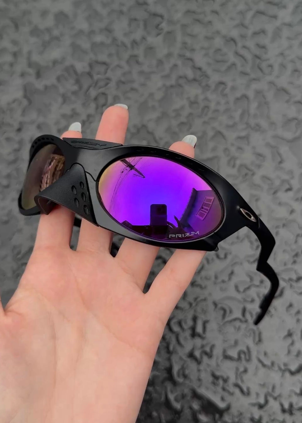 Plantaris Matte Black Violet