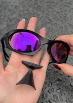 Plantaris Matte Black Violet
