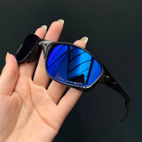 Double X Carbon Neon Blue