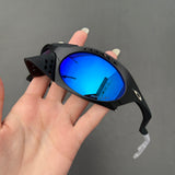 Plantaris Black Neon Blue