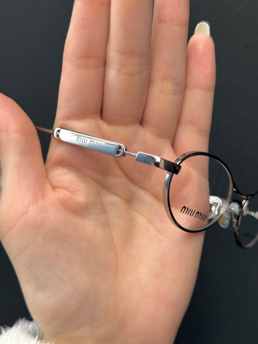 Óculos Silver Miu