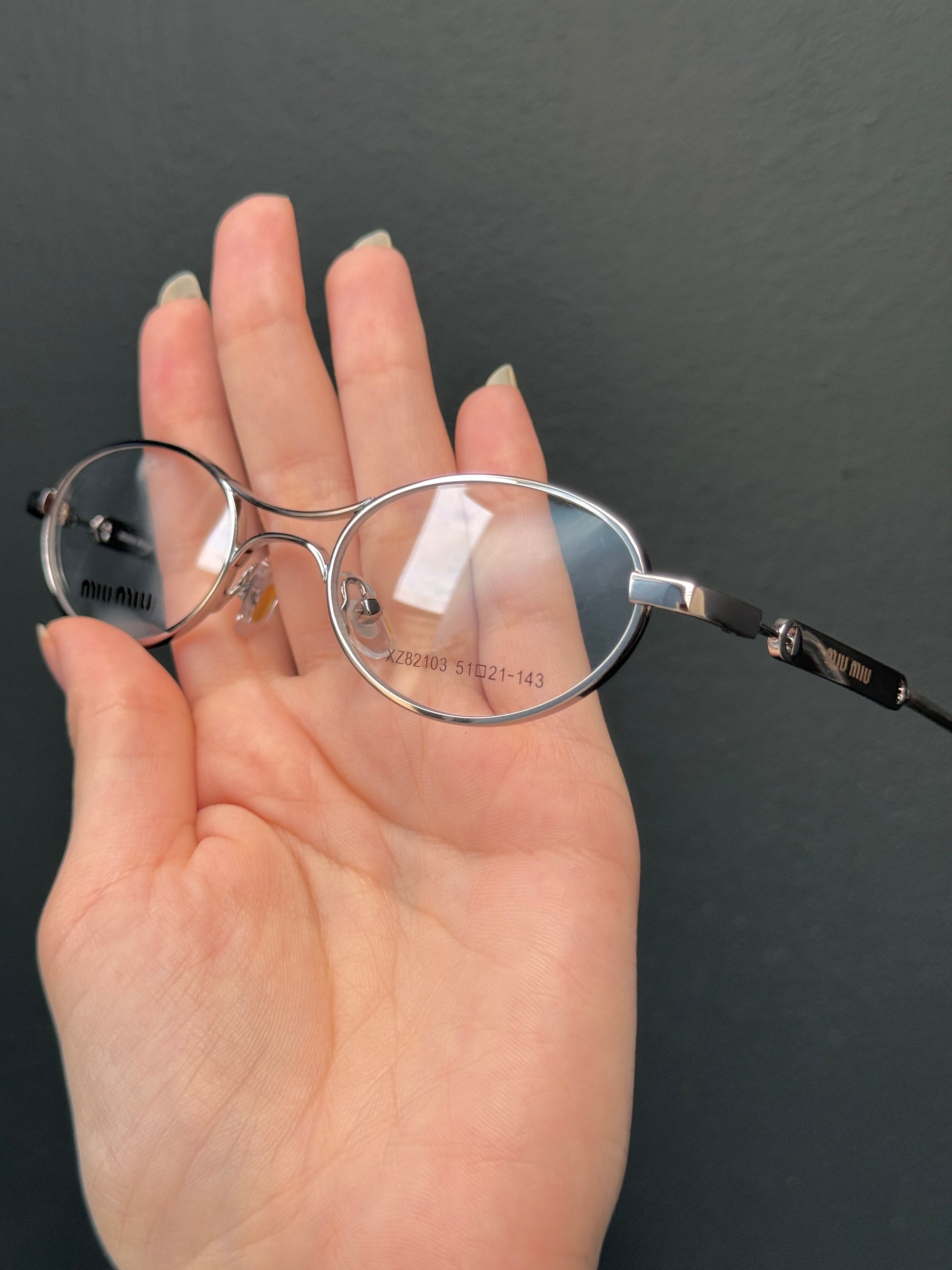 Óculos Silver Miu