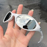 Eye Jacket White Liquid Metal