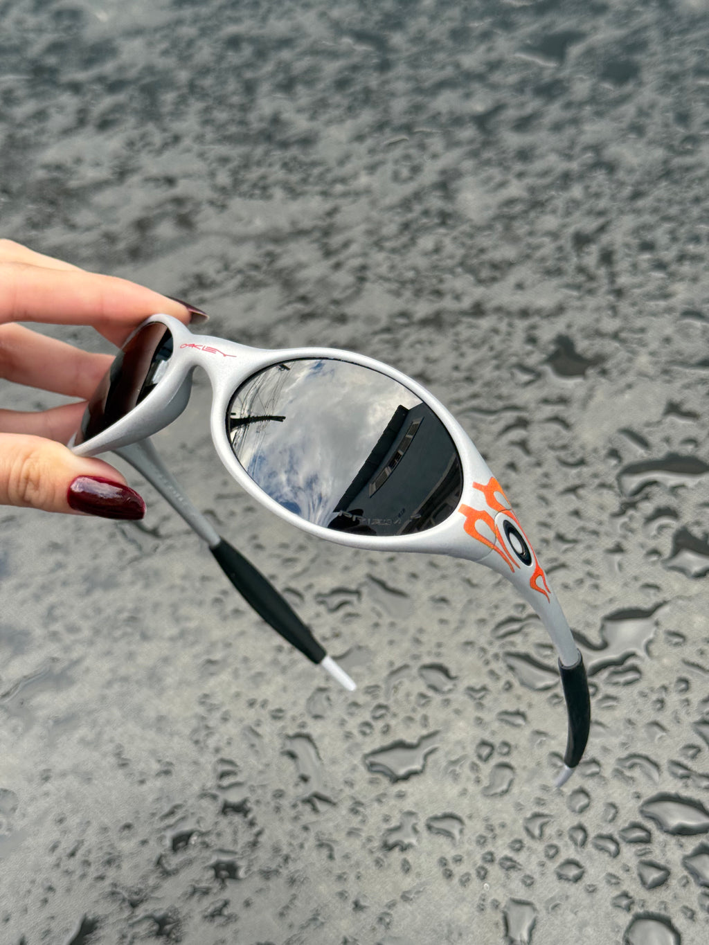 Eye Jacket Cinza Black Flame