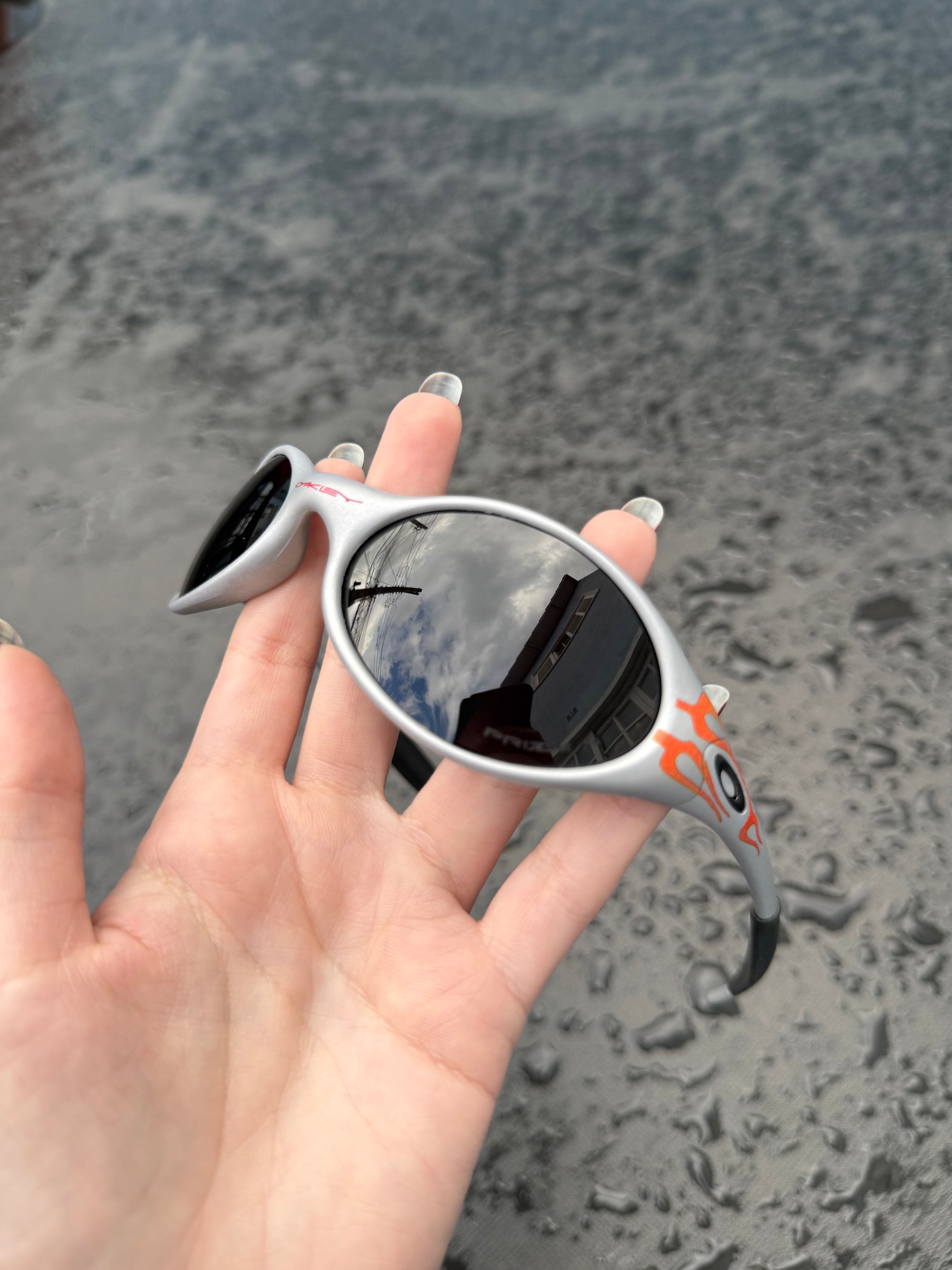 Eye Jacket Cinza Black Flame